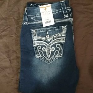 ROCK REVIVAL "TALI" BOOT STRETCH JEANS